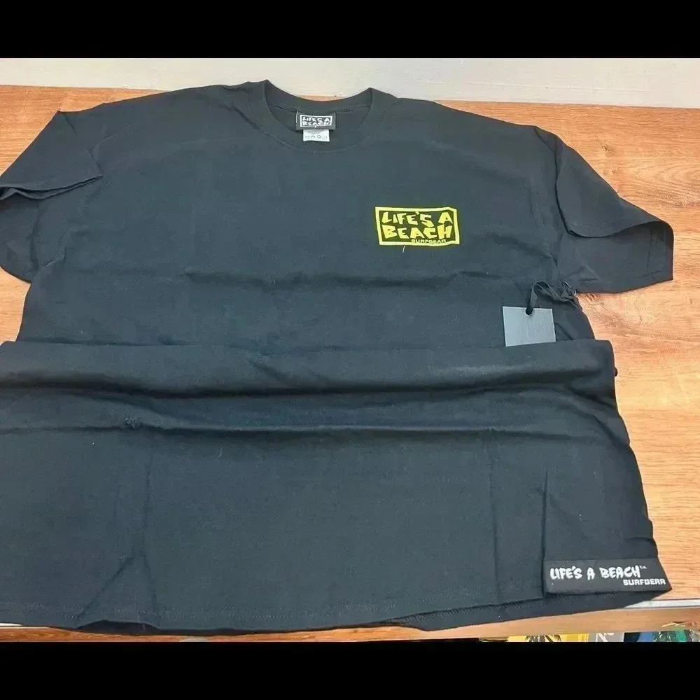 Life's a Beach Shirt Large new no tags
Black - Picture 4 of 10
